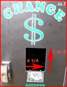 American Changer bill acceptor options